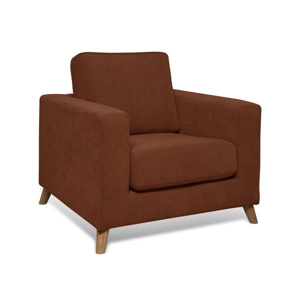 Temno oranžen fotelj Faria - Scandic-image-1