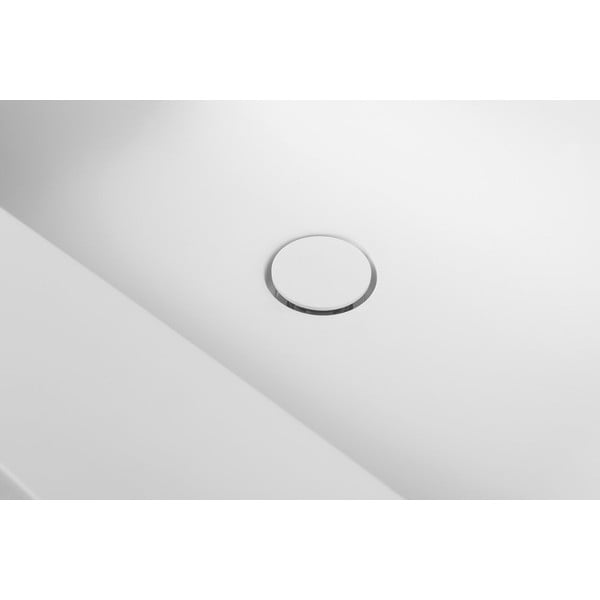 Bel dvojni umivalnik iz umetnega kamna 180x51,5 cm Aruba – Sapho-image-2