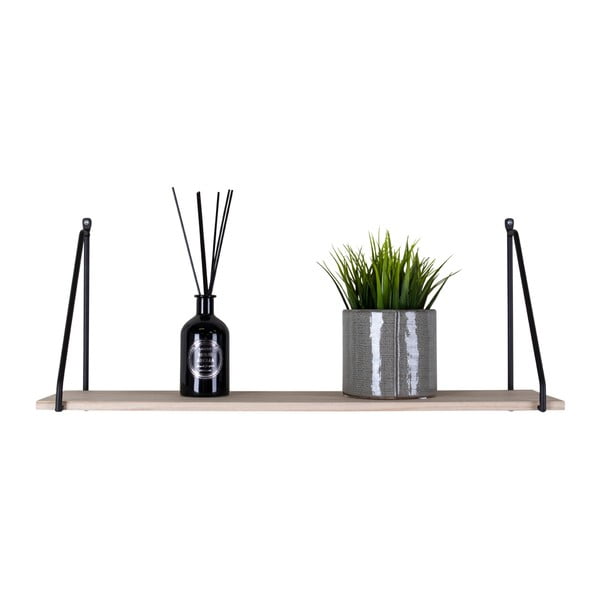 Črna polica iz masivnega lesa pavlovnia Arnhem - House Nordic-image-2