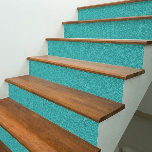 Komplet 2 nalepk Ambiance Stairs Metten, 15 x 105 cm-image-1