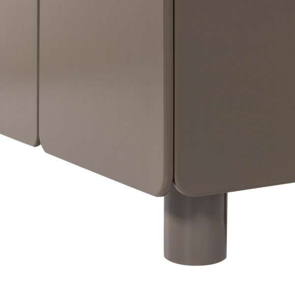 Rjava komoda iz masivnega bora 200x85x45 cm Root – WOOOD-image-4