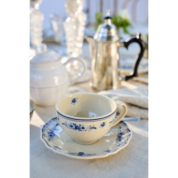 Modra/bež skodelica iz kamenine 260 ml Vila – Costa Nova-image-3