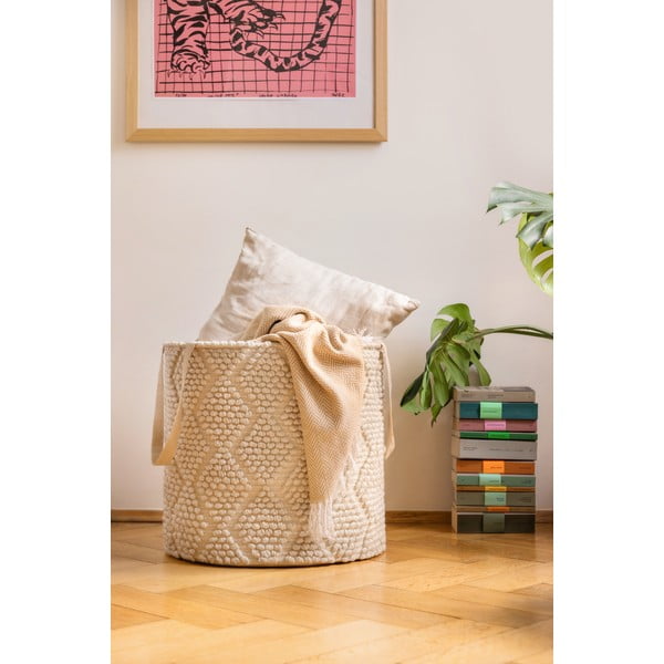 Tekstilna košara za shranjevanje ø 40x40 cm Pearl M – Bonami Essentials-image-3