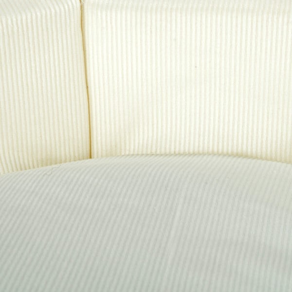 Kremno bela podloga za pse ø 48 cm – Love Story-image-1