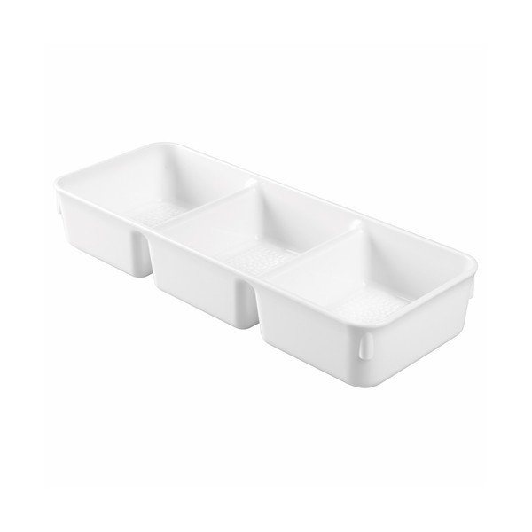 InterDesign Beli organizator za dež, dolžina 34 cm-image-2