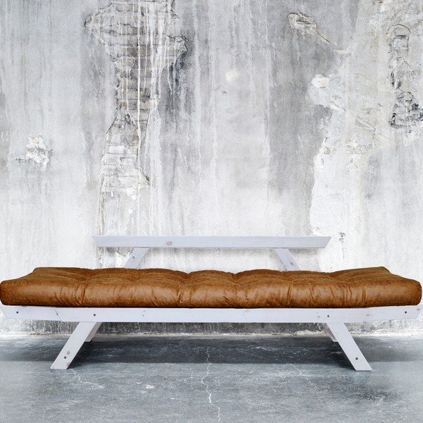 Karup Vintage Bebop kavč Cool Grey/Cognac-image-3