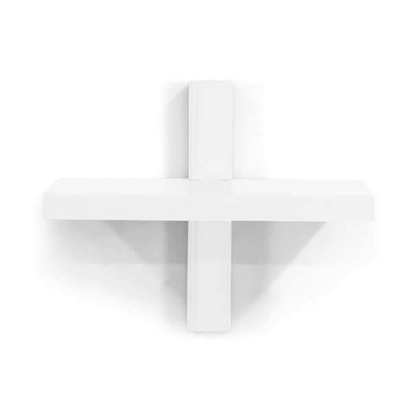 Bela kovinska polica 28 cm Hola – Spinder Design