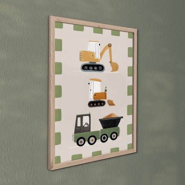 Otroška slika 30x40 cm Baby The Builder – Styler-image-3