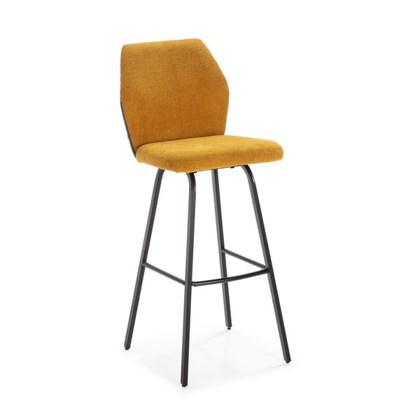 Gorčično rumeni barski stoli v kompletu 2 ks 75 cm Pol – Marckeric
