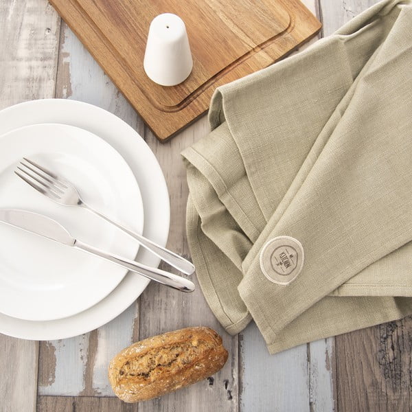 Bombažne kuhinjske krpe v kompletu 2 ks 50x70 cm My Kitchen Greenish – Orion-image-1