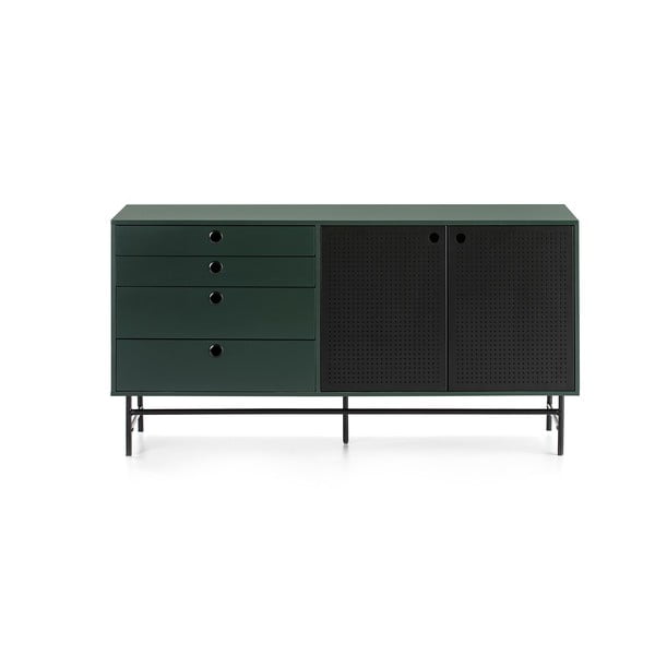 Črno-zelena komoda Teulat Punto, širina 150 cm-image-4