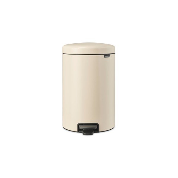 Bež jeklen koš za smeti s pedalom 20 l NewIcon – Brabantia