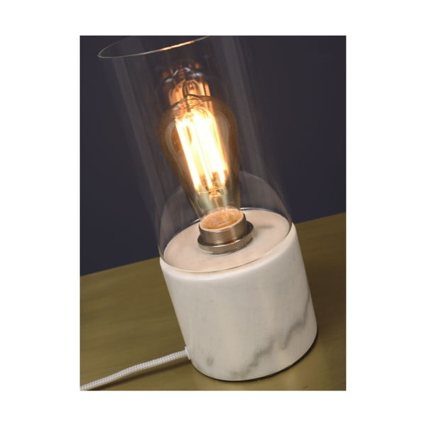 Namizna svetilka iz belega marmorja Citylights Atene, višina 25 cm-image-3