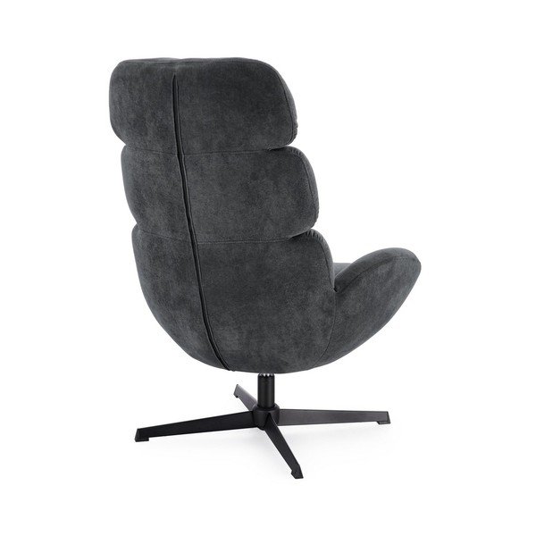 Črn vrtljiv fotelj Violante – Bizzotto-image-4