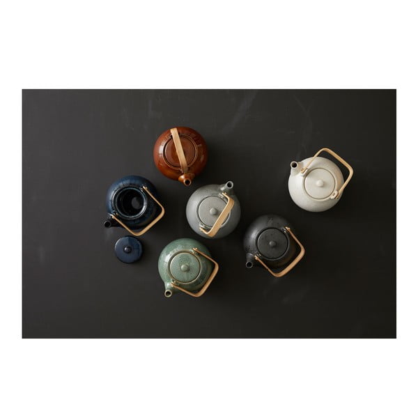 Zelen keramičen čajnik s cedilom 1,2 l Gastro Green – Bitz-image-1