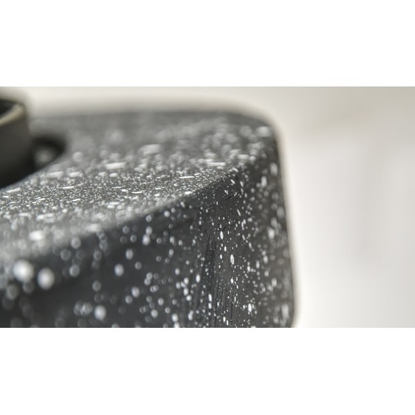 Črno ognjišče iz žganega kamna Cattara La Palma-image-3