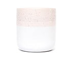 Roza-bela skodelica iz kamenine ÅOOMI Dust, 400 ml