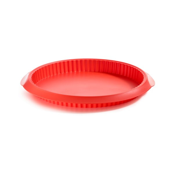 Rdeč silikonski model za quiche Lékué, ⌀ 28 cm