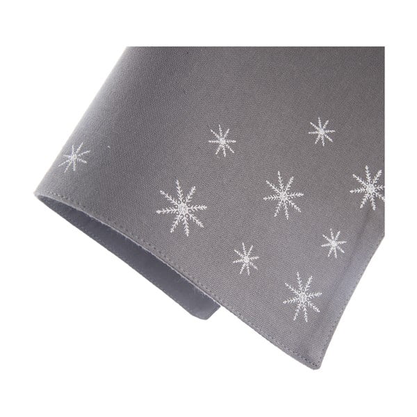 Bombažen pogrinjek z božičnim motivom 25x35 cm Vločka – Orion-image-2