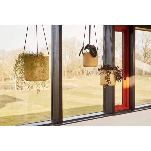 Kovinski viseči okrasni cvetlični lonci v kompletu 3 ks ø 25 cm Bloom – Hübsch-image-1