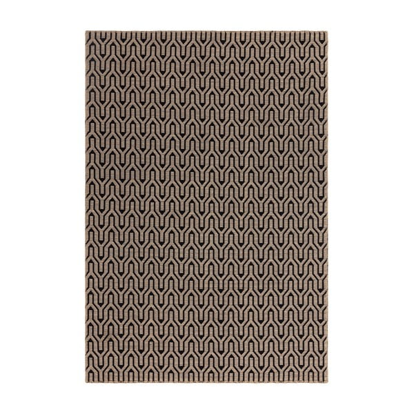 Črna/bež preproga 120x170 cm Global – Asiatic Carpets
