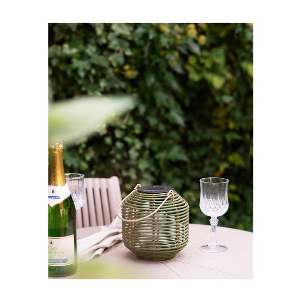 LED namizna prenosljiva zunanja svetilka s solarnim panelom ø 15 cm Crewe – House Nordic-image-2