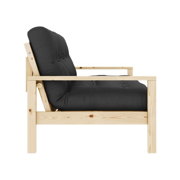 Temno siva raztegljiva sedežna garnitura 205 cm Knob – Karup Design-image-4