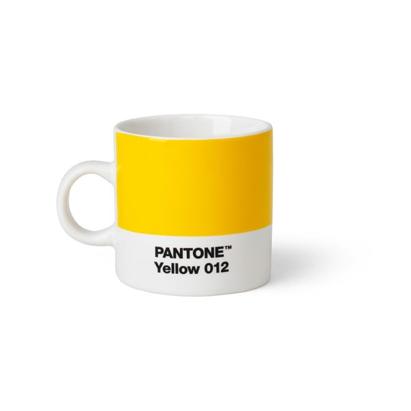 Svetlo rumena skodelica Pantone Espresso, 120 ml