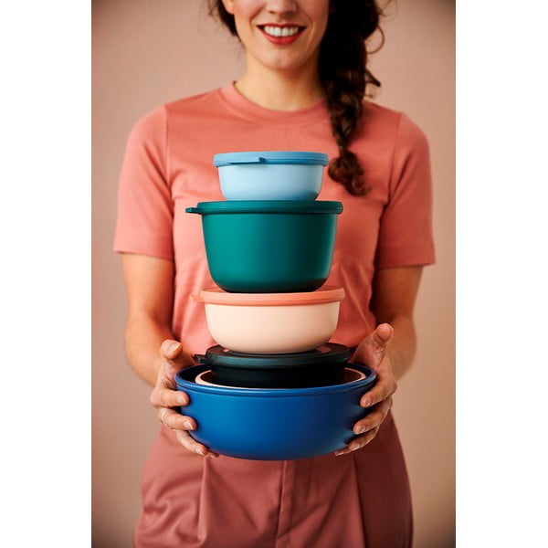 Posode za malico v kompletu 3 ks Vivid lilac – Mepal-image-2