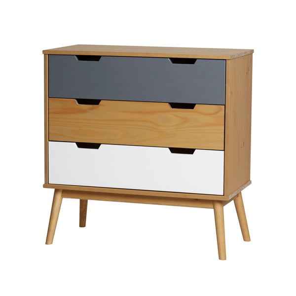 Komoda iz masivnega borovega lesa Marckeric Cusco, širina 80 cm-image-4