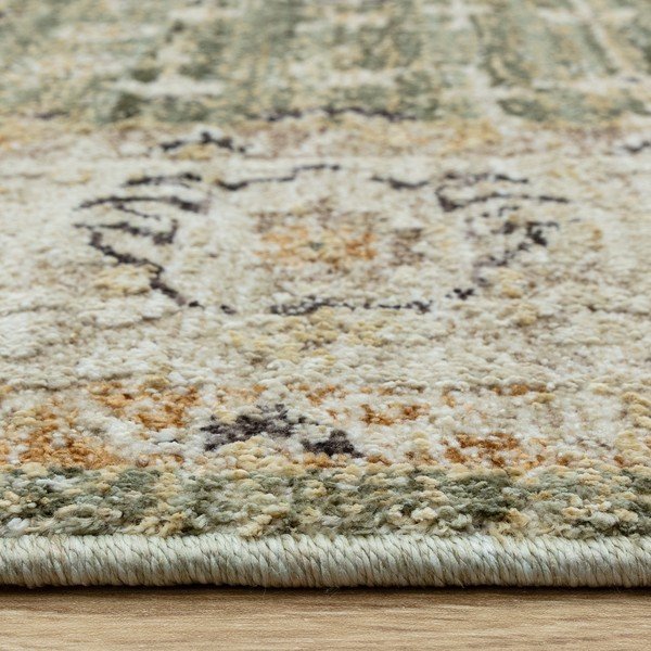 Zelena/bež ročno tkana preproga 200x300 cm Heriz Ornate – Asiatic Carpets-image-4