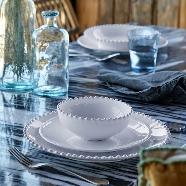 Bel krožnik iz kamenine ø 34 cm Pearl – Costa Nova-image-3