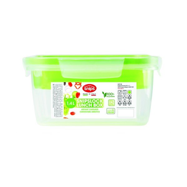Zelena škatla za kosilo Snips, 1,4 l-image-4