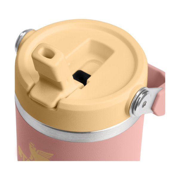 Breskova termovka iz nerjavečega jekla 410 ml IceFlow™ Flip Straw 2.0 Tumbler Peach Rose – Stanley-image-2