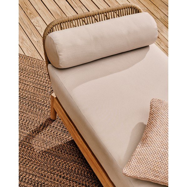 Vrtni kavč iz masivne akacije v naravni barvi Catalina – Kave Home-image-4