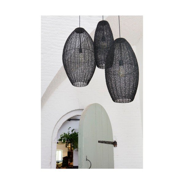 Črna viseča svetilka BePureHome Creative, ⌀ 20 cm-image-3