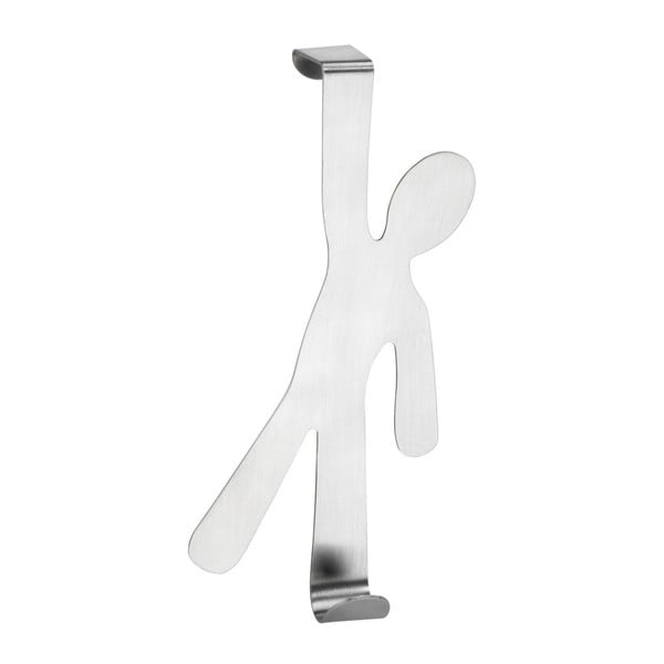 Kljuka za vrata v srebrni barvi Wenko Hook Boy Light