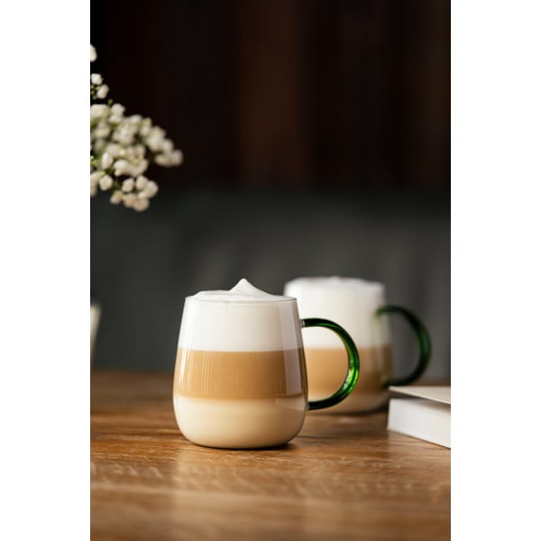 Skodelice v kompletu za kapučino 2 ks 400 ml Bolla – Vialli Design-image-2