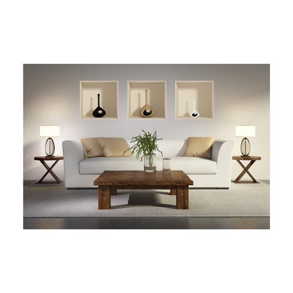 Komplet 3 3D nalepk Ambiance Vase-image-2
