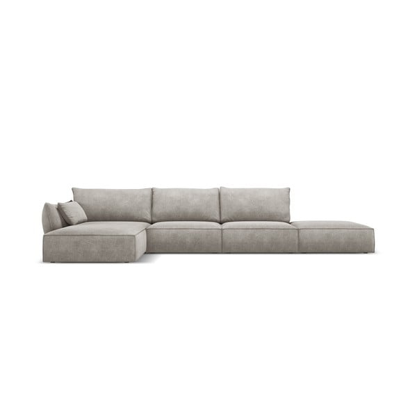 Svetlo siv kotni kavč (levi kot) Vanda - Mazzini Sofas