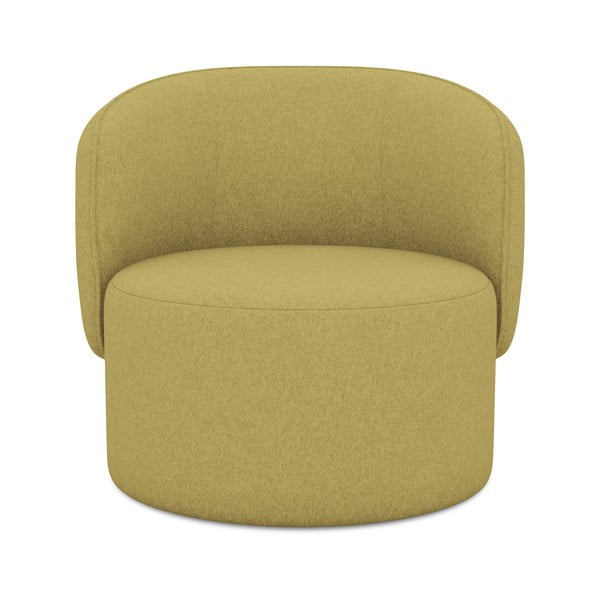 Gorčično rumen fotelj Ipo – Makamii-image-1