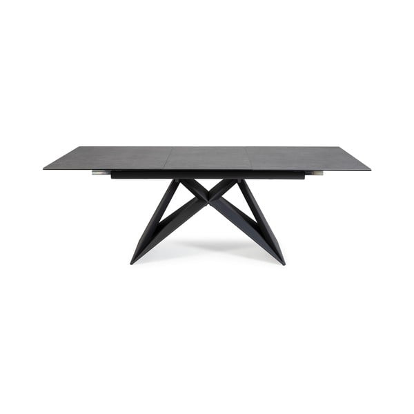 Črna raztegljiva jedilna miza Marckeric Hara-image-2