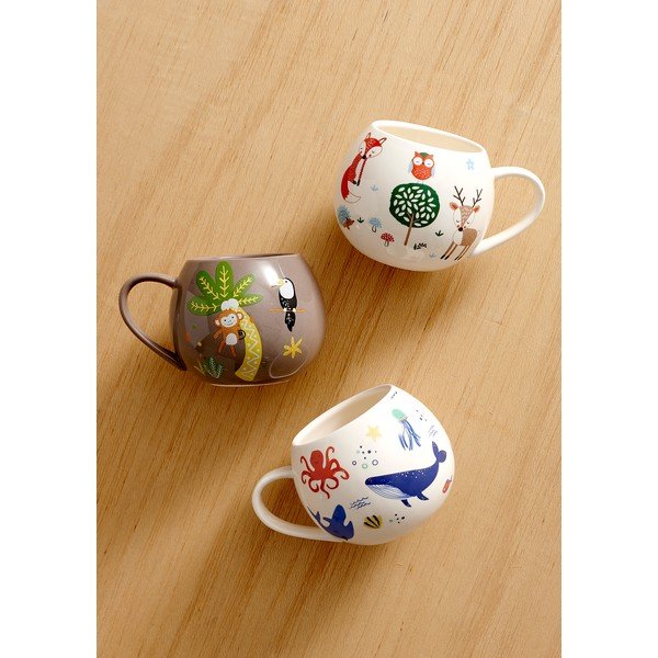 Rjava otroška skodelica 160 ml Jungle - Ladelle-image-1