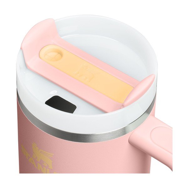 Breskova termovka s slamico iz nerjavečega jekla 1,18 l Quencher H2.O FlowState™ Tumbler Peach Rose – Stanley-image-3