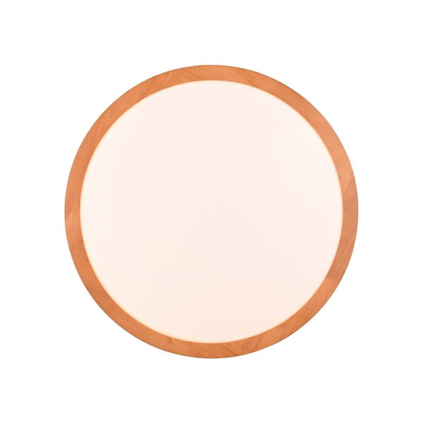 Svetlo rjava LED stropna svetilka ø 40 cm Iseo – Trio-image-2