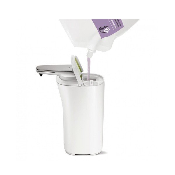 Beli nedotični dozirnik za milo simplehuman Compact-image-1