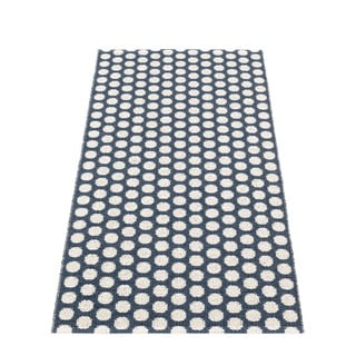 Temno moder zunanji in notranji tekač 70x150 cm Noa Dark Blue – Pappelina