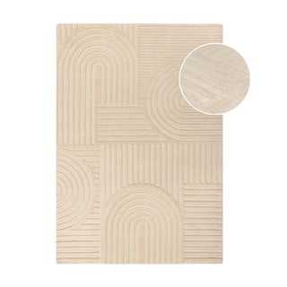 Bež volnena preproga 200x290 cm Zen Garden - Flair Rugs