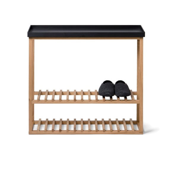 Stojalo za čevlje iz hrastovega lesa Wireworks Hello Storage-image-1