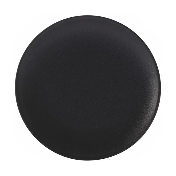 Črn keramični desertni krožnik Maxwell & Williams Caviar, ø 20 cm